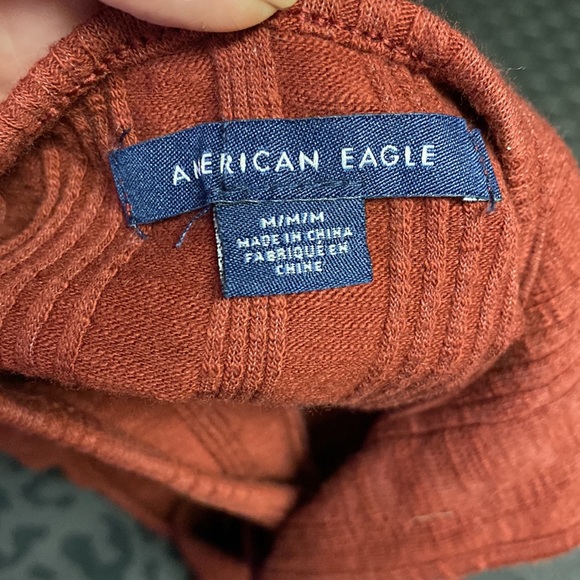 NWT American Eagle Cropped Ribbed Tank size M - Picture 4 of 5